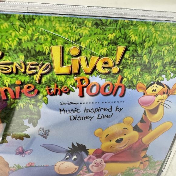 Disney CD Winnie the Pooh 2005 Soundtrack Tigger Piglet Music‎ Inspired Yoto MYO - Picture 4 of 8